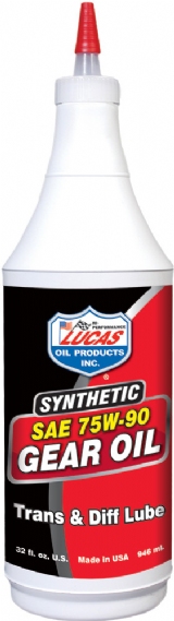 Lucas Oil Synthetic 75w90 Gear Oil