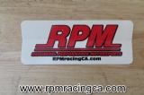 RPM Decal Large